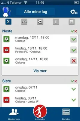 Treningsøkta android App screenshot 4